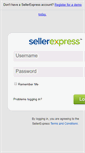 Mobile Screenshot of login.sellerexpress.com